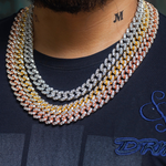 Load image into Gallery viewer, 12mm Iced Out Miami Cuban Link Chain