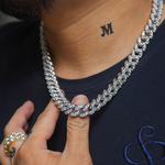Load image into Gallery viewer, 12mm Iced Out Miami Cuban Link Chain
