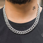 Load image into Gallery viewer, 12mm Iced Out Miami Cuban Link Chain