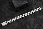 Load image into Gallery viewer, 12mm Iced Out VVS Cuban Link Bracelet