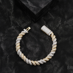 Load image into Gallery viewer, King Ice 12mm Iced Diamond Cut Miami Cuban Link Bracelet