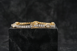 Load image into Gallery viewer, 14k Yellow Gold Vintage Costume Tennis Bracelet