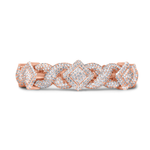 Load image into Gallery viewer, 14k Rose Gold Royal Asscher Cut Diamond Bracelet