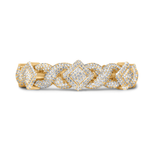 Load image into Gallery viewer, 14k Yellow Gold Royal Asscher Cut Diamond Bracelet