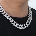 Load image into Gallery viewer, Miami Cuban Link Chain in White Gold 18K