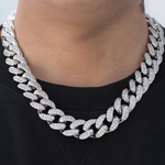 Load image into Gallery viewer, Miami Cuban Link Chain in White Gold 14K