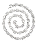 Load image into Gallery viewer, 925 Sterling Silver Cubic Zirconia Tennis Chain