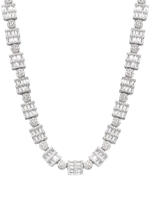 Load image into Gallery viewer, 925 Sterling Silver Cubic Zirconia Tennis Chain