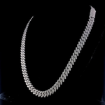 Load image into Gallery viewer, Real Diamonds Round Diamond Cuban Chain