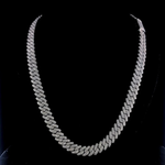 Load image into Gallery viewer, Real Diamonds Round Diamond Cuban Chain