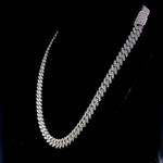 Load image into Gallery viewer, Real Diamonds Round Diamond Cuban Chain