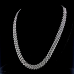Load image into Gallery viewer, Real Diamonds Round Diamond Cuban Chain