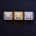Load image into Gallery viewer, VVS Diamond CZ 18k Gold .925 Silver Fully Iced Hip Hop Ring