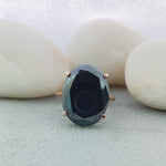 Load image into Gallery viewer, Black 1.80 ct Oval Cut Diamond Wedding Ring