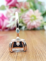 Load image into Gallery viewer, 5.0 Emerald Cut Lab Grown Diamond Ring