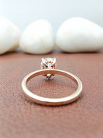 Load image into Gallery viewer, 4 prong pear cut lab grown engagement ring