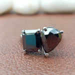 Load image into Gallery viewer, Lab Grown Two Stone Pear & Cushion Jewelry Diamond Solid Gold Engagement Ring