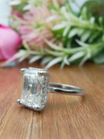 Load image into Gallery viewer, Emerald Cut Lab Grown Diamond Ring
