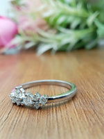 Load image into Gallery viewer, 10/14 kt white gold engagement ring