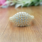 Load image into Gallery viewer, 14k Yellow Gold Diamond Ring