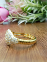 Load image into Gallery viewer, 14k Yellow Gold Diamond Ring