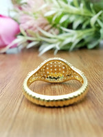 Load image into Gallery viewer, 14k Yellow Gold Diamond Ring