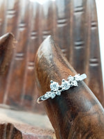 Load image into Gallery viewer, 10/14 kt white gold engagement ring