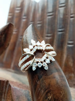 Load image into Gallery viewer, 14 kt Marquise Shape Lab Grown Wedding Ring