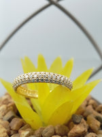 Load image into Gallery viewer, 14 kt yellow gold eternity band