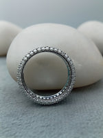 Load image into Gallery viewer, 925 Sterling Silver Lab Grown Diamond Eternity Band