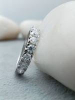 Load image into Gallery viewer, 14k White Gold Diamond Eternity Ring