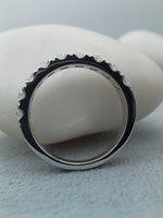 Load image into Gallery viewer, 14k White Gold Diamond Eternity Ring