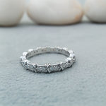 Load image into Gallery viewer, 925 Sterling Silver Diamond Ring