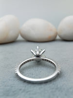 Load image into Gallery viewer, 2 Carat Round Lab Grown Solitaire Ring