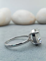 Load image into Gallery viewer, 1.8ct Pear Lab Grown Solitaire Engagement Ring