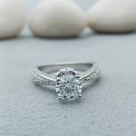 Load image into Gallery viewer, Lab Grown Diamond Solitaire Round Shape Ring