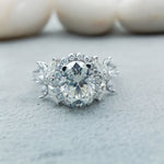 Load image into Gallery viewer, 1.20 ct Oval Cut Lab Grown Engagement Ring