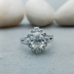 Load image into Gallery viewer, 925 Sterling Silver Lab Grown Ring