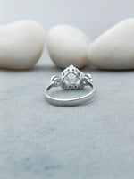 Load image into Gallery viewer, Heart Shaped Diamond Halo Engagement Wedding Ring