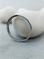 Load image into Gallery viewer, Eternity band ring Lab-grown diamonds 0.03 ct tw, 14K white gold