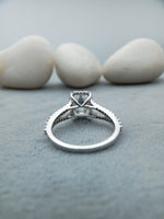 Load image into Gallery viewer, 10x7 mm Emerald Cut Lab Diamond Ring