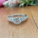 Load image into Gallery viewer, 14 kt Lab Grown Classic Engagement Ring