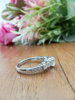 Load image into Gallery viewer, 14 kt Lab Grown Classic Engagement Ring
