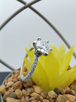 Load image into Gallery viewer, 2 Carat Round Lab Grown Solitaire Ring