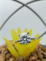 Load image into Gallery viewer, 2.00 carat round brilliant cut Lab Grown diamond engagement ring