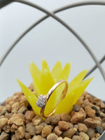 Load image into Gallery viewer, 14 kt lab grown Diamond Heart Ring