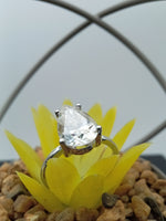 Load image into Gallery viewer, 1.8ct Pear Lab Grown Solitaire Engagement Ring