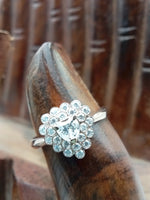 Load image into Gallery viewer, 14k Rose Gold Heart Cut Diamond Engagement Ring