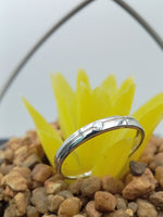 Load image into Gallery viewer, Eternity band ring Lab-grown diamonds 0.03 ct tw, 14K white gold