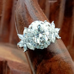 Load image into Gallery viewer, 1.20 ct Oval Cut Lab Grown Engagement Ring